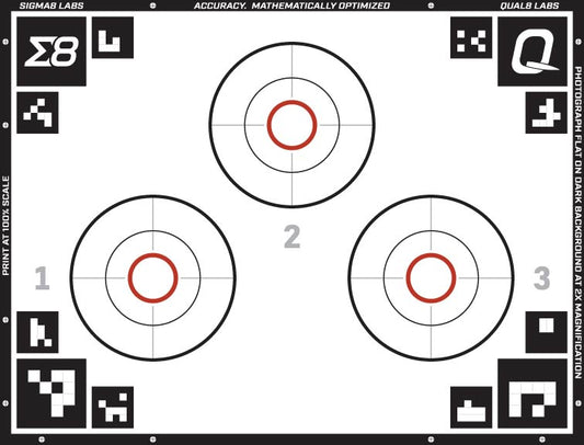 3X Calibrated Target