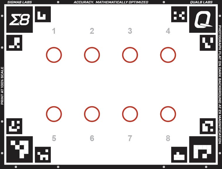 Preview of the 8x Open Bullseye Target