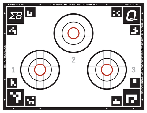 Preview of the 3x Calibrated Target