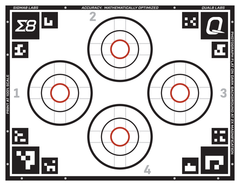 Preview of the 4x Calibrated Target